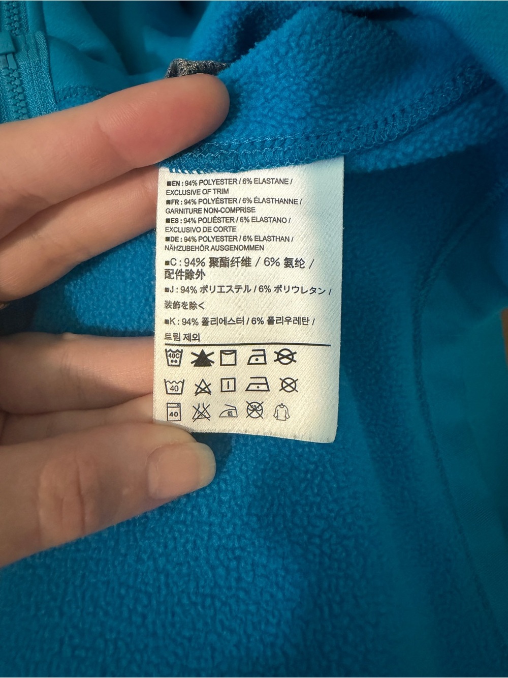 Arc'teryx Men's Arenite Hoody Fleece Jacket Blue Size Large - Picture 13 of 14